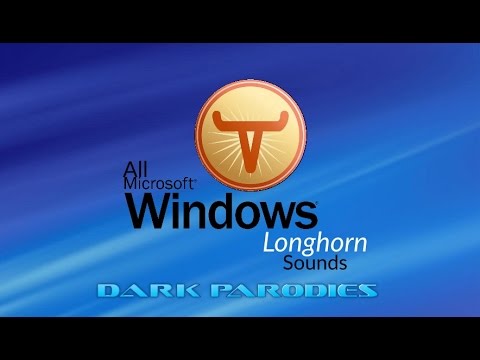 windows longhorn sounds wav